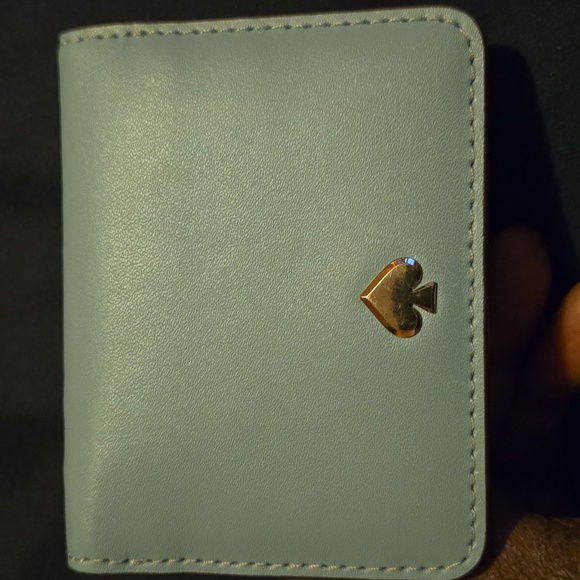 Kate Spade blue mini wallet. - Picture 7 of 8